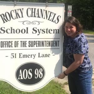 Evelyn Andrews has moved on from 25 years at Hannaford to the AOS 98 superintendent’s office. JOSEPH CHARPENTIER/Boothbay Register