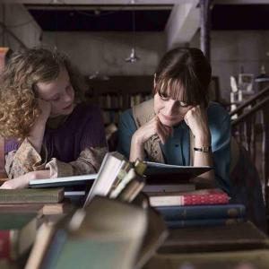 Honor Kneafsey and Emily Mortimer in The Bookshop, playing this weekend at Harbor Theater, Boothbay Harbor. Courtesy of Jason Sheckley