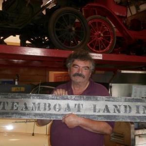 Charlie Chiarchiaro at his Waldoboro warehouse. ART MAYERS/Boothbay Register