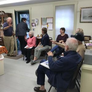 End of season celebration. KELLIE BIGOS/Boothbay Register