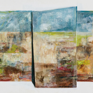 “Passchendaele” - acrylic on board by Brenda Bettinson is among the 21 works in her new show “Lest We Forget.” Courtesy of Cordula Mathias Brenda Bettinson