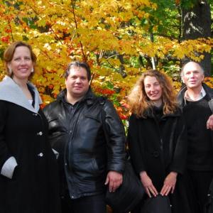The DaPonte String Quartet. Courtesy of Lisa Westkaemper DaPonte String Quartet