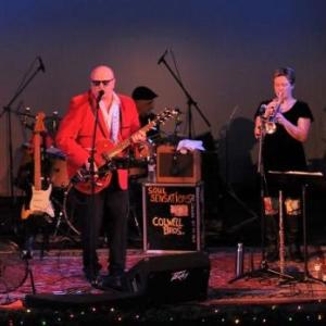 Those Soul Sensations rocking Chocolate Church in 2017. Courtesy of Dennis St. Pierre Pat Colwell and the Soul Sensations at the Chocolate Church Bath ME