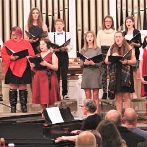 The BRES Christmas concert.STEVE EDWARDS/Boothbay Register