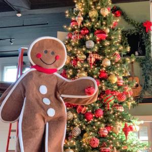 The Gingerbread Man of the Opera House will be in attendance this weekend ... no nibbling, please! Courtesy of Cathy Sherrill