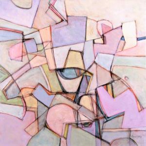 This untitled work of Belfast-based artist David Estey is among the 76 pieces in the “Artist’s Choice” show running through March 2. Courtesy of the venue David Estey
