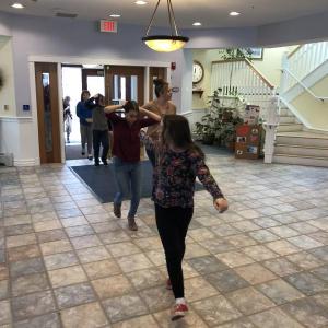 St. Andrews Village, Wiscasset Elementary School, Valentine’s Day, singing