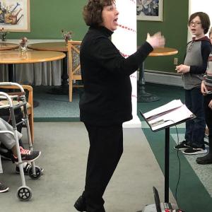St. Andrews Village, Wiscasset Elementary School, Valentine’s Day, singing