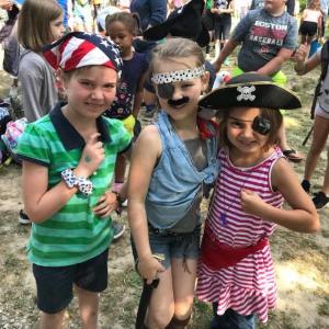 Pirate Day at Camp Knickerbocker. Courtesy of the Boothbay Region YMCA
