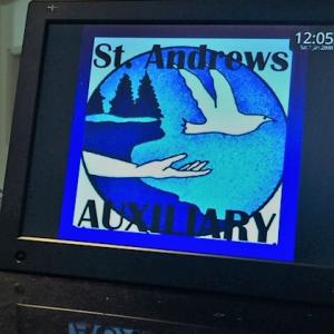 Laura Zajdel has developed a slide show about the St. Andrews Auxiliary, It will be shown March 20 at the “Spring Bling.” Courtesy photo