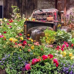 The People’s Choice Award 2018 went to this display by Billy Goat Landscaping. Courtesy of the Maine Flower Show