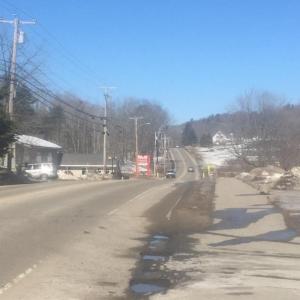 The sidewalk project will bring foot traffic from Boothbay Harbor into Boothbay giving residents and visitors access as far as Clifford Park. JOSEPH CHARPENTIER/Boothbay Register