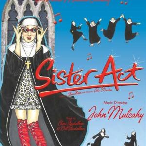 Original “Sister Act” poster art by Lynda Riess Lathrop. Courtesy of Andrew Fenniman