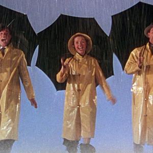 Gene Kelly, Debbie Reynolds and Donald O'Connor - see them “Singin in the Rain” at the Harbor Theater. Courtesy of the venue