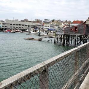 Historic Boothbay Harbor footbridge, built in 1901, by Luther Maddocks. Mike Tomko photo
