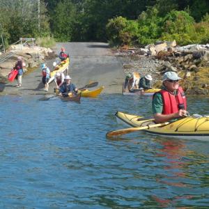 Coastal Rivers Paddlers embark on a kayak excursion. All paddles are free and open to the public. Courtesy photo