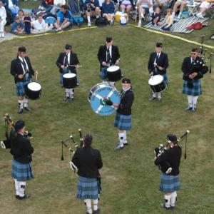 A rousing performance by Maine St. Andrew’s Pipes and Drums will lead off the 2019 summer season of events at Colonial Pemaquid State Historic Site. Courtesy photo