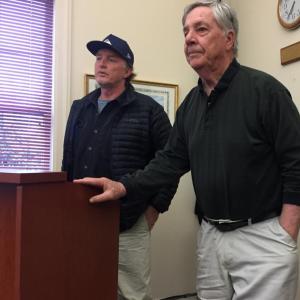 On May 15, the Boothbay Planning Board approved Tim O’Malley’s application to rebuild his 7 Hodgdon Lane garage. BILL PEARSON/Boothbay Register