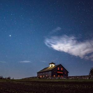 The historic Turner Barn on North Haven Island, where the LCDC “Treat for Two” raffle winner will dine on Friday, Aug. 16. Courtesy of Nebo Lodge