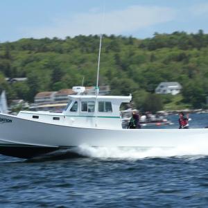 34th Annual Boothbay Harbor Lobster Boat Races. STEVE EDWARDS/Boothbay Register