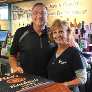 After eight years as governor, Paul LePage is joining wife Ann LePage in a new type of public service this summer at McSeagulls Restaurant. BILL PEARSON/Boothbay Register