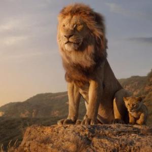 Mufasa and Simba in the new “Lion KIng,” held over at the Harbor Theater. Courtesy of the venue