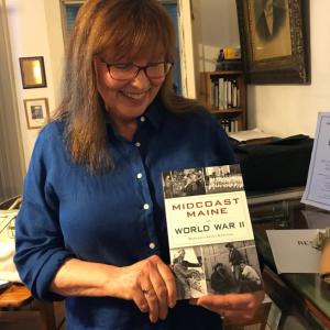 Peggy Konitzky, author of “Midcoast Maine in World War II.” Kellie Bigos/Boothbay Register