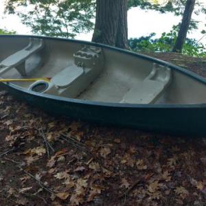 This canoe will be among the many items at the St. Giles Jefferson sale on Aug. 24. Courtesy photo