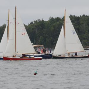 The Aug. 17, 2019 Boothbay Harbor One Design race. Courtesy of D