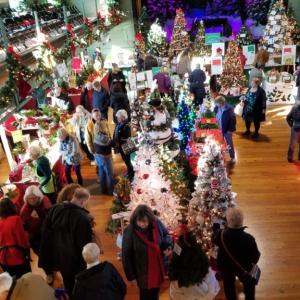 A past scene from the Boothbay Region Garden Club’s annual Festival of Trees. Courtesy photo