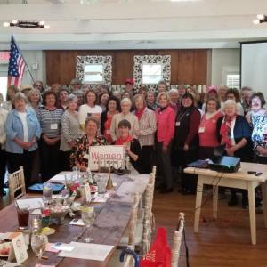 The Maine Women for Trump gathering on Sept. 12 in Woolwich. Courtey of Elizabeth Printy