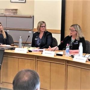 Rep. Stover speaks at the first meeting of The Commission to Study Long-term Care Workforce Issues on Sept. 11. Courtesy photo