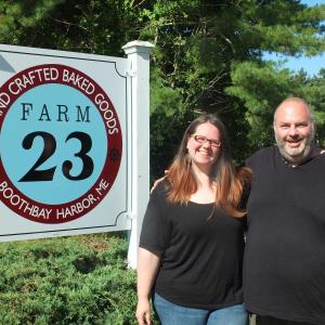 On Sept. 21, Laura and Josh Puchalski will open Farm 23 on Route 96 in Boothbay Harbor. BILL PEARSON/Boothbay Register