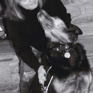 Giselle Armstrong’s love for her dog Butterball inspired her to found Action for Animals, a non-profit organization to assist low-income pet owners with large veterinary bills. Courtesy photo