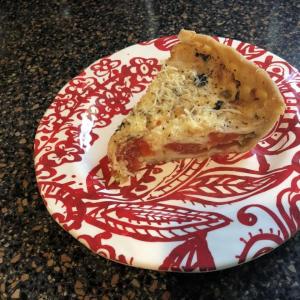 A slice of tomato pie. Lisa Orne Hallinan photo