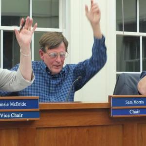 For a second time, Boothbay’s planning board denies a New Vineyard couple’s application to add a deck to their Murray Hill Road summer home. BILL PEARSON/Boothbay Register