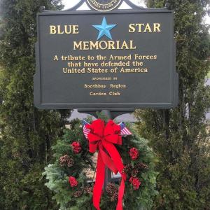 The Blue Star Memorial marker. Courtesy photo