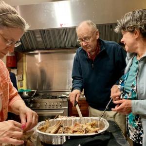 From left, Candace Moyer, David Pope and Melissa Hunnibell. SUSAN JOHNS/Wiscasset Newspaper