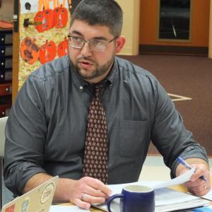 Principal Ira Michaud reported Nov. 4 that Edgecomb Eddy School students did well in last year’s Maine Educational Assessment. BILL PEARSON/Boothbay Register