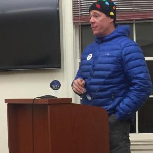 Businessman Lester Spear received board approval Nov. 13 for a special event permit during Boothbay Lights and Gardens Aglow. BILL PEARSON/Boothbay Register