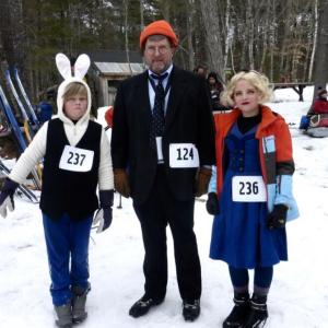 Winning best costumes last year were these Alice in Wonderland characters. Chuck Dinsmore photo
