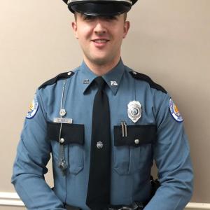 Boothbay Harbor Police Officer John Braley. Courtesy of the BHPD