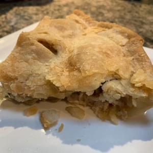 My completed turkey pie. Lisa Hallinan Orne photo