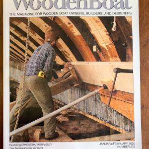 The cover of the January/February 2020 WoodenBoat magazine.