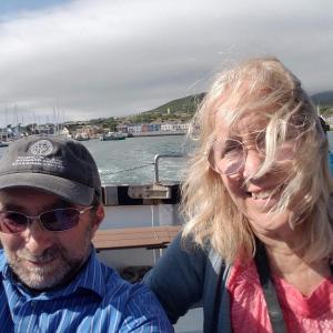 Jack and Beth McKenna, co-founders of Hydroterra Ocean Education Center. Courtesy of Beth McKenna