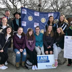 Members of the Damariscotta-Newcastle Rotary Club, sponsor of the Karl’s Kids program.