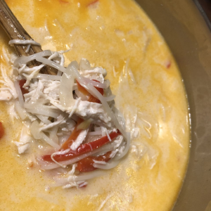 Thai curry soup ... Xr̀xy (delicious in Thai). Lisa Orne Hallinan photo