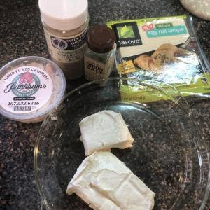 Crab rangoon ingredients. Lisa Orne Hallinan photo