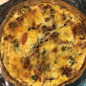 Egg pie – or quiche. Lisa Orne Hallinan photo
