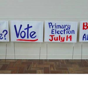 Watch for these signs along local roads. Courtesy photo
